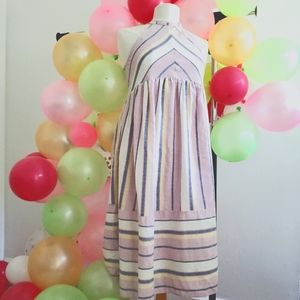 Impressions High Neck Summer Dress